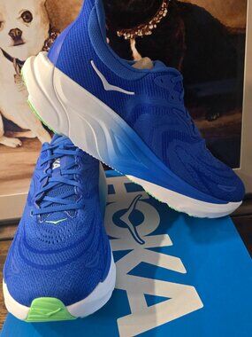 Hoka One One Arahi 8 1168690-CBLTB Blue Running Shoes Sneakers Mens 13 NEW